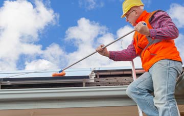 Selside soft wash roof cleaning